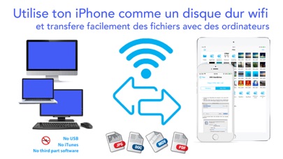 Screenshot #1 pour AirDrive - Disque Dur Wifi