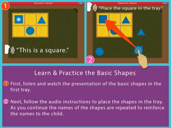 Screenshot #5 pour Montessori Geometric Cabinet