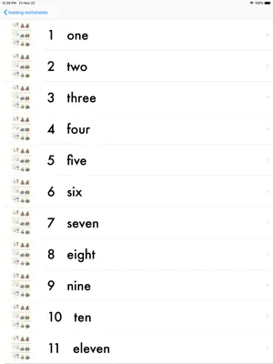 Reading Worksheets screenshot 2