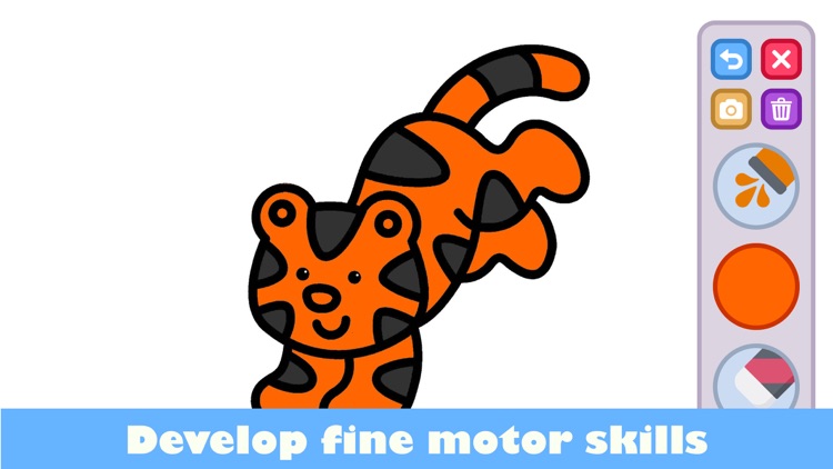 Drawing for kids: colour games