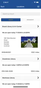 Glendale Library Arts GLAC screenshot #2 for iPhone