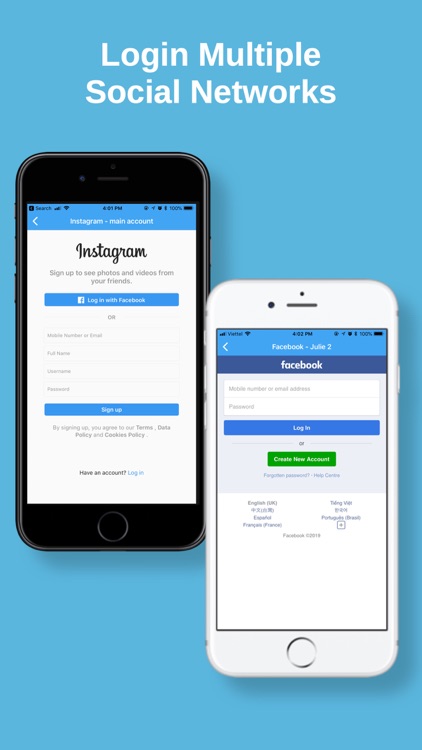 Dual Space: Social Manager