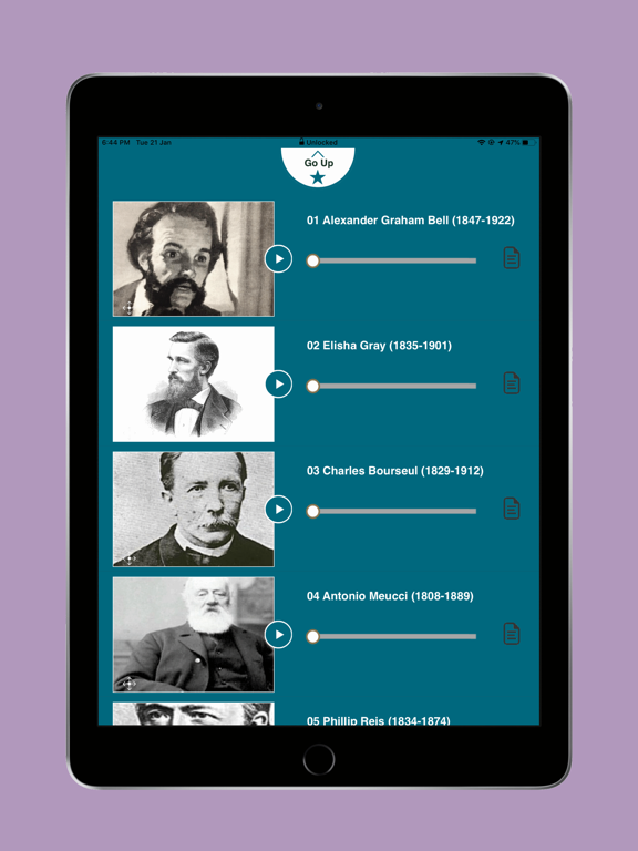 NHTM iPad screenshot 4 - Entertainment app