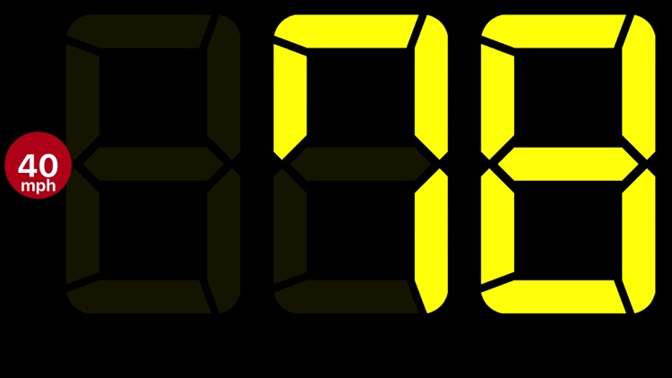 Speedmeter mph digital display screenshot-7
