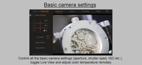 Helicon Remote - Photo & Video App | MWM