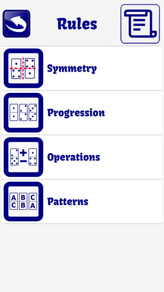 #1. Domino psychotechnical test (iOS) 由: Maria Dolores Garcia Ferre