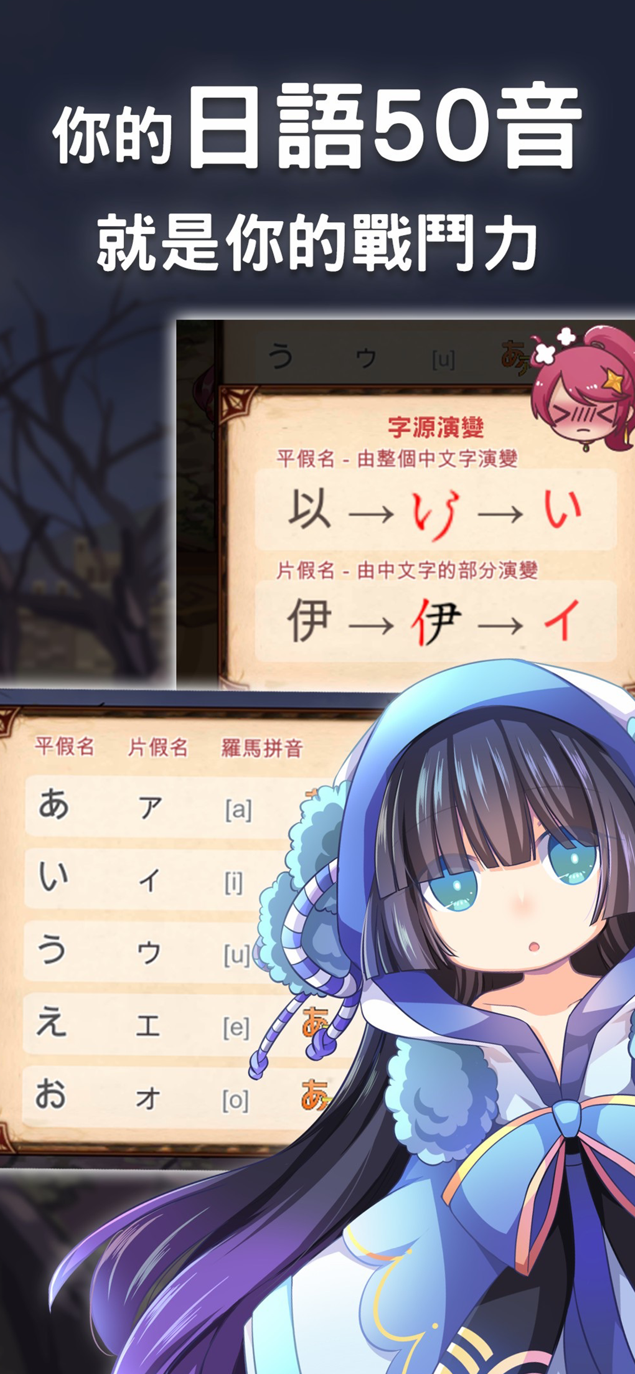 日語50音-初心の冒險