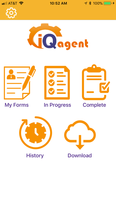 iQagent Forms Screenshot