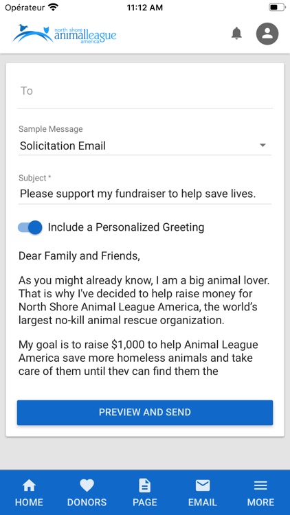 NSALA Fundraisers screenshot-3