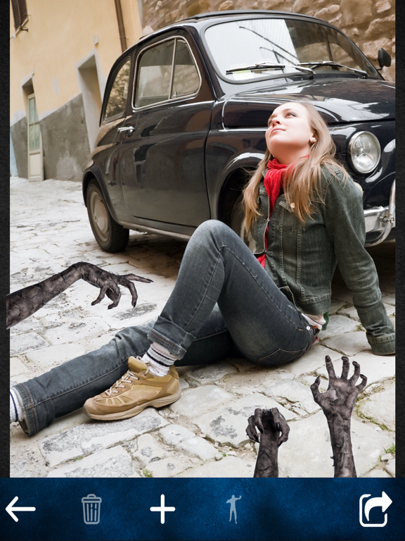 Zombie Camera! iPad screenshot 5 - Photo & Video app