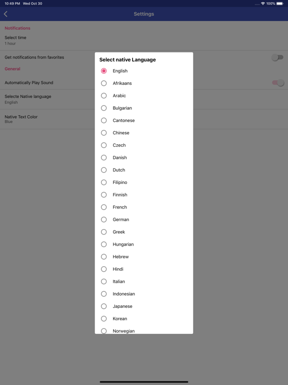 Screenshot #5 pour Learn Tagalog Filipino Daily