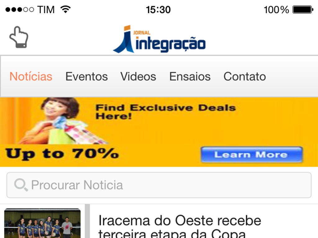 Jornal Integração screenshot 2