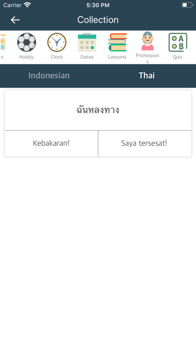 Screenshot #3 pour Indonesian-Thai Dictionary