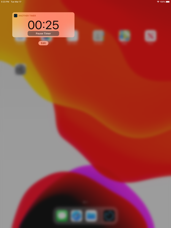 Another Timer iPad screenshot 7 - Utilities app