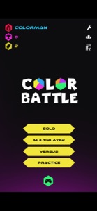 Multiplayer Color Battle screenshot #1 for iPhone