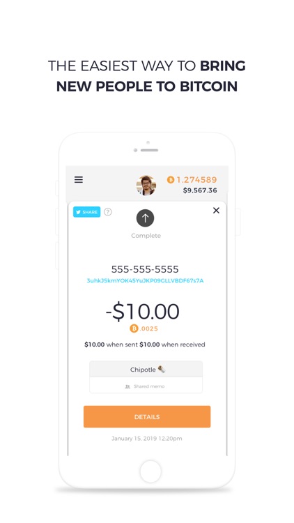 DropBit: Bitcoin Wallet screenshot-4