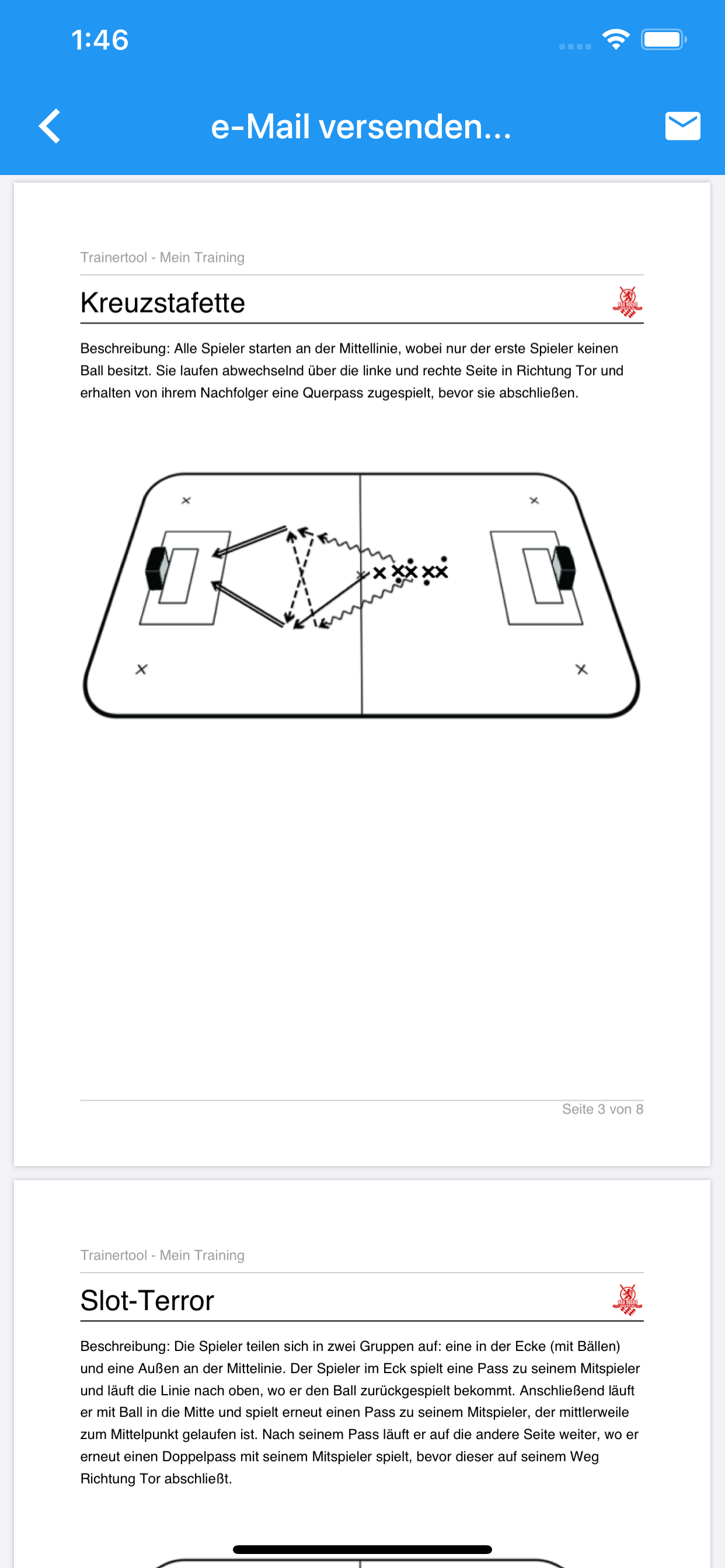 Floorball Trainertool screenshot 3