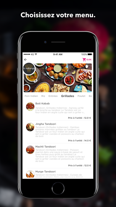 How to cancel & delete Food In : Livraison - Emporter from iphone & ipad 2