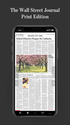 WSJ Print Edition screenshot 3