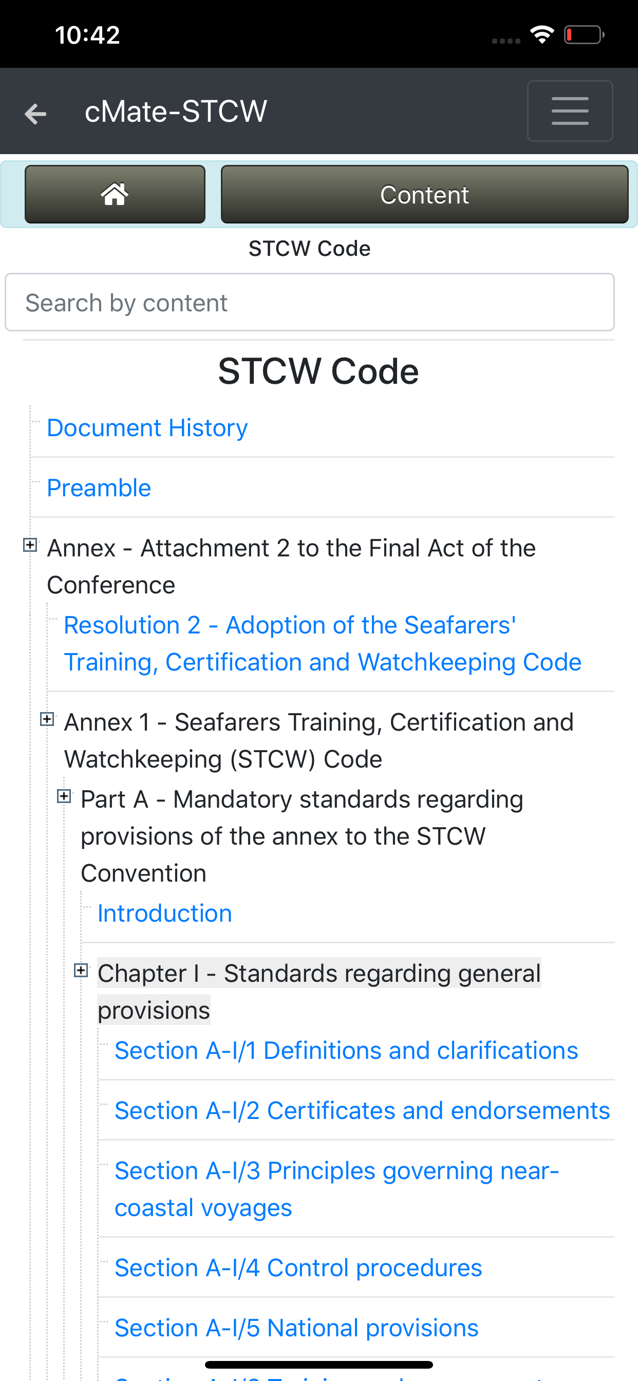 cMate-STCW screenshot 7