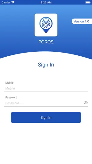 Poros - Attendance App screenshot 1