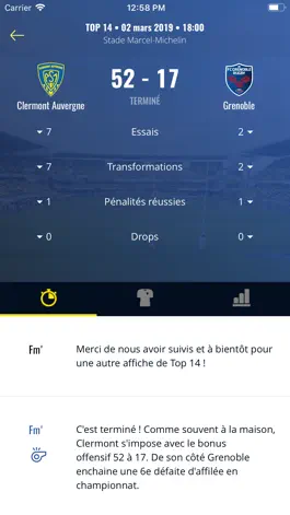Game screenshot ASM Rugby | Officiel hack