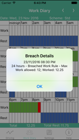 Work Diary Mate screenshot