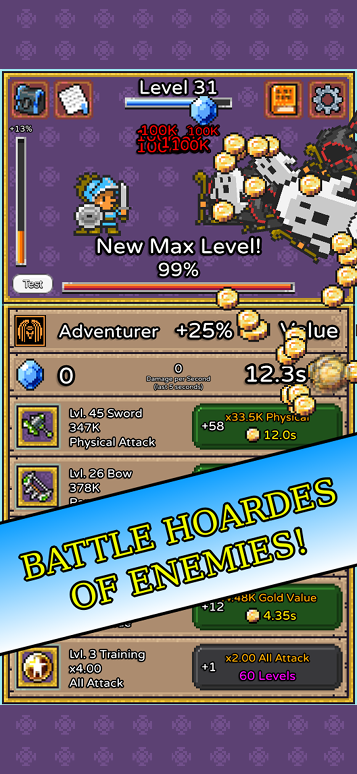 Simple RPG - Idle Tap Tapper!