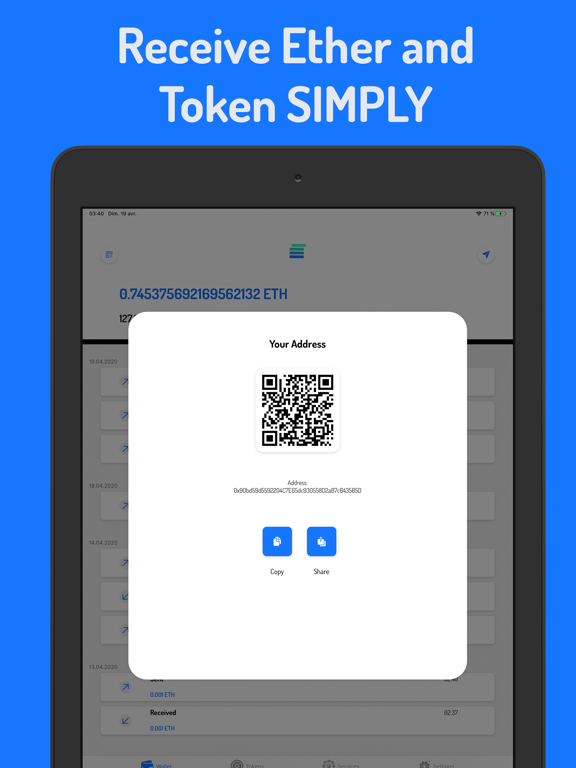 100-8 DApps iPad screenshot