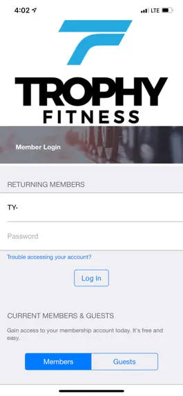 Game screenshot Trophy Fitness Member Portal mod apk