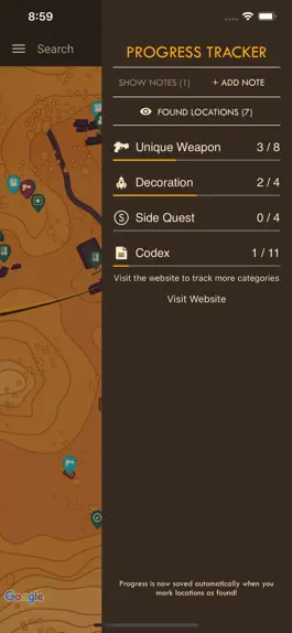 Game screenshot MapGenie for: The Outer Worlds apk