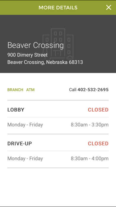 Farmers and Merchants Bank -NE Screenshot