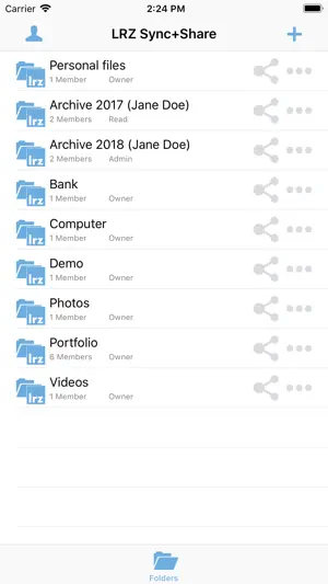 LRZ Sync and Share screenshot 1