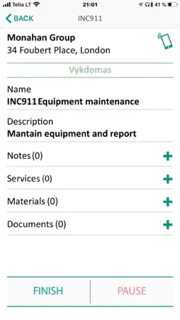Taskis app screenshot 2