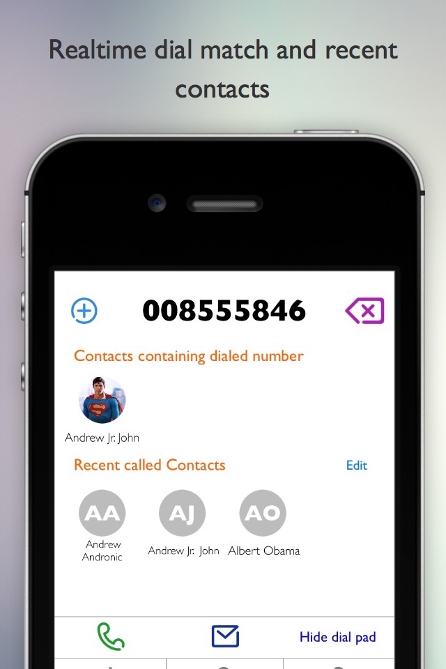 Contacts 2.0 screenshot 2