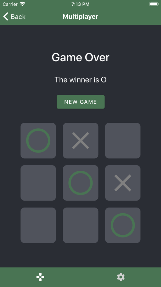 #5. Tic Tac Toe – Online (iOS) 由: Davoti Solutions AS