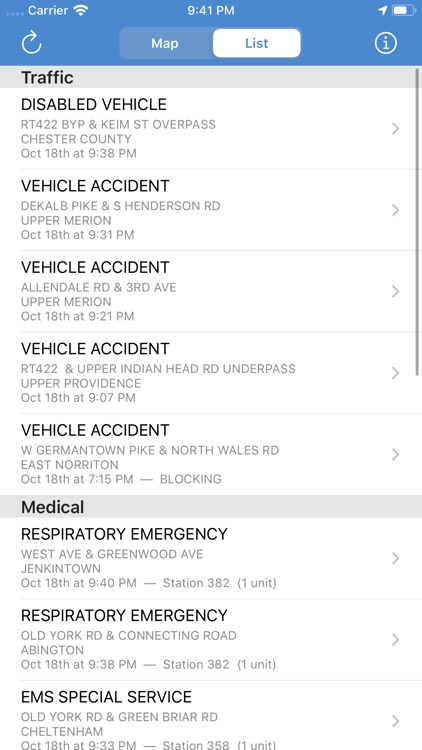 Montgomery County Incidents+