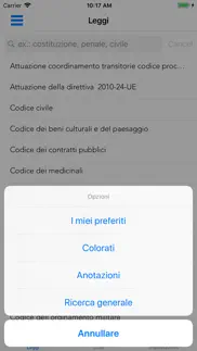 leggi italiane online iPhone Captures Décran 1