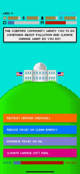 Game screenshot Impeached: Be The President apk