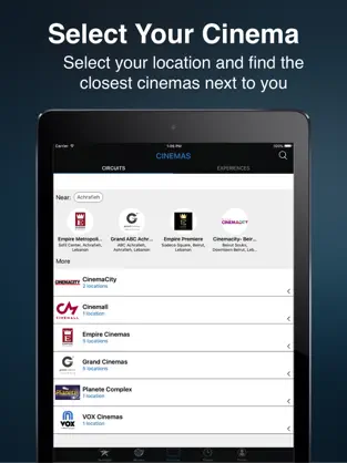 Captura 4 CineKlik - Cinemas Middle East iphone