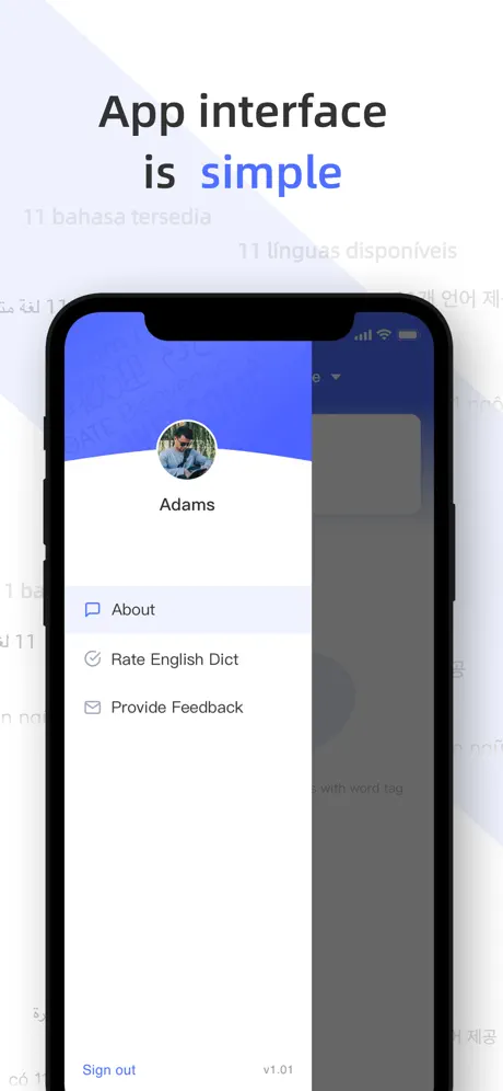 English Dictionary:Word Search