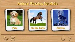 animal puzzle for toddlers 3+ iphone screenshot 1