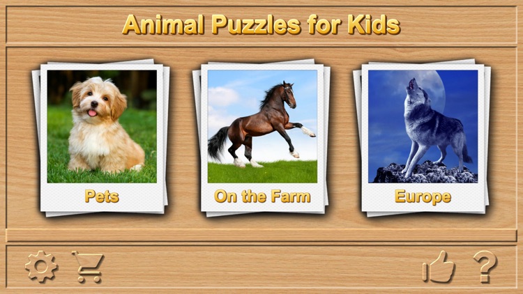 Animal Puzzle for Toddlers 3+ screenshot-0