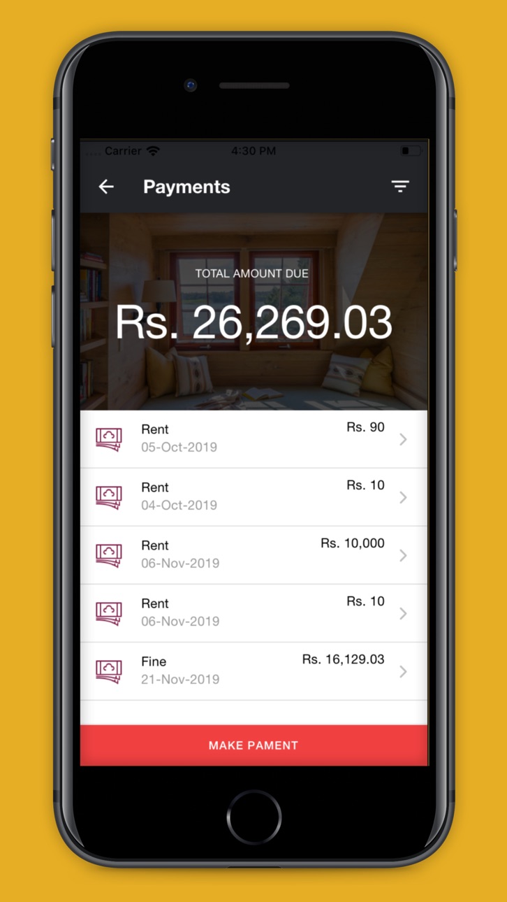 iPhone screenshot