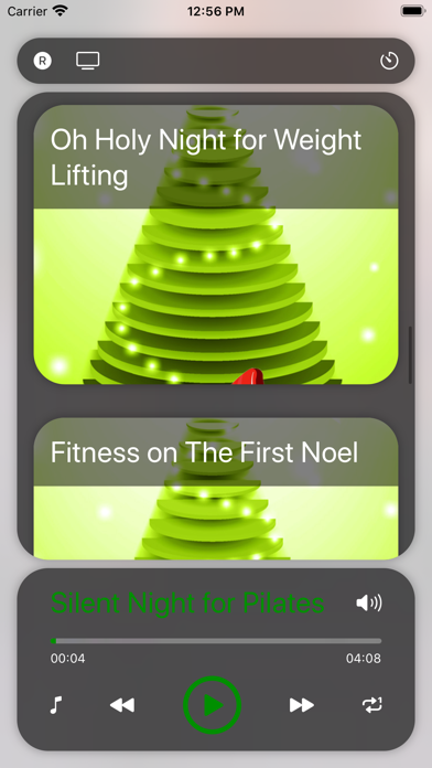 How to cancel & delete Christmas Fitness Holidays: Aerobic Music for Vacation Workouts Exercises from iphone & ipad 3
