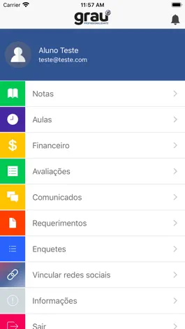 Game screenshot Grau Profissionalizante apk