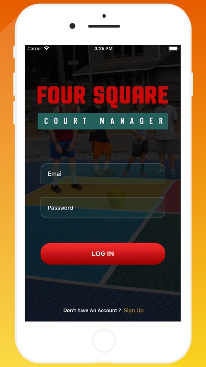 Four Square Court Manager