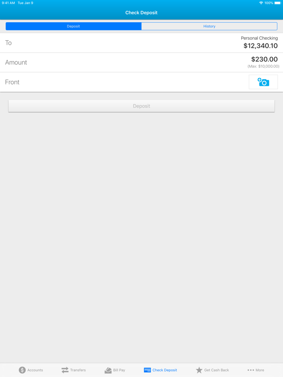 Mazuma Mobile iPad screenshot 7 - Finance app