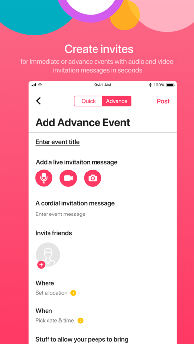 The goodtime App Screenshot
