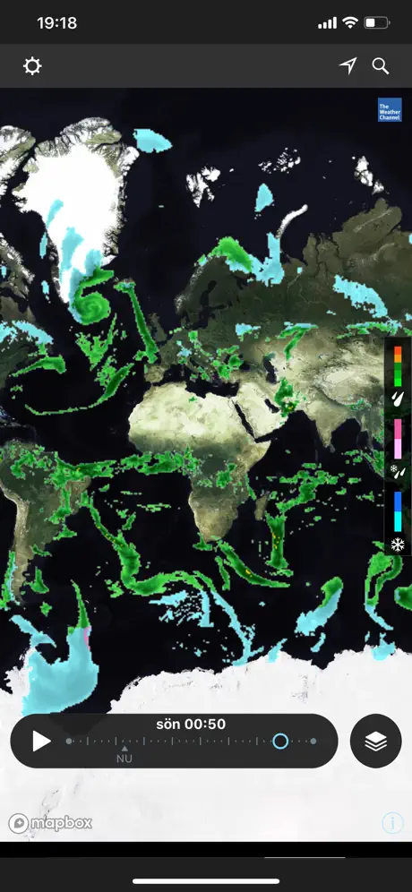 Storm Radar: Väderkarta